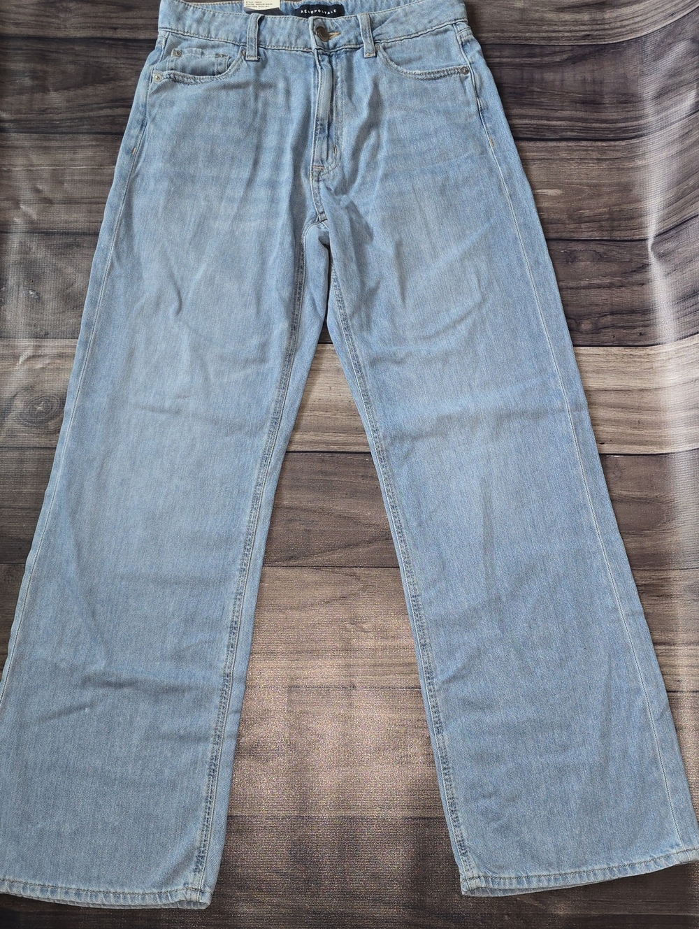 Aeropostale Light Blue Bootcut Womens Jeans